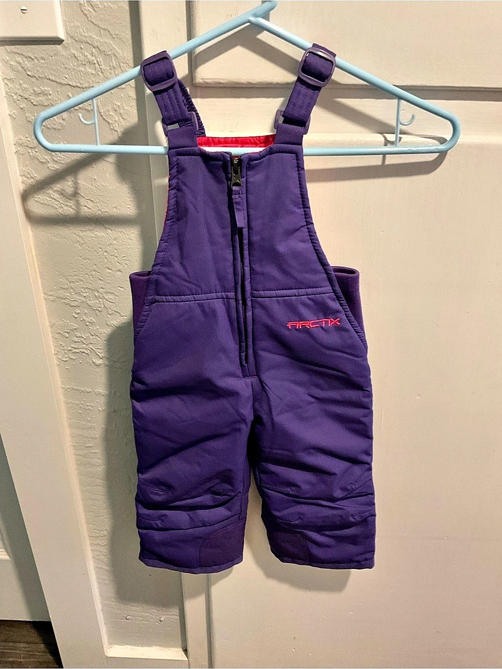 Arctix Infant and Toddler Chest High Snow Bib Overalls Infant Purple Snow Bib